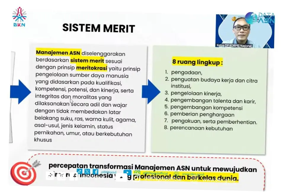 BKN Perkuat Sistem Meritokrasi melalui Kerja Sama dan Inovasi