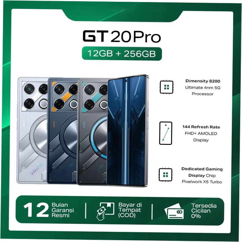Infinix GT 50 Pro: HP Gaming 6 Jutaan dengan Fitur Setara Flagship