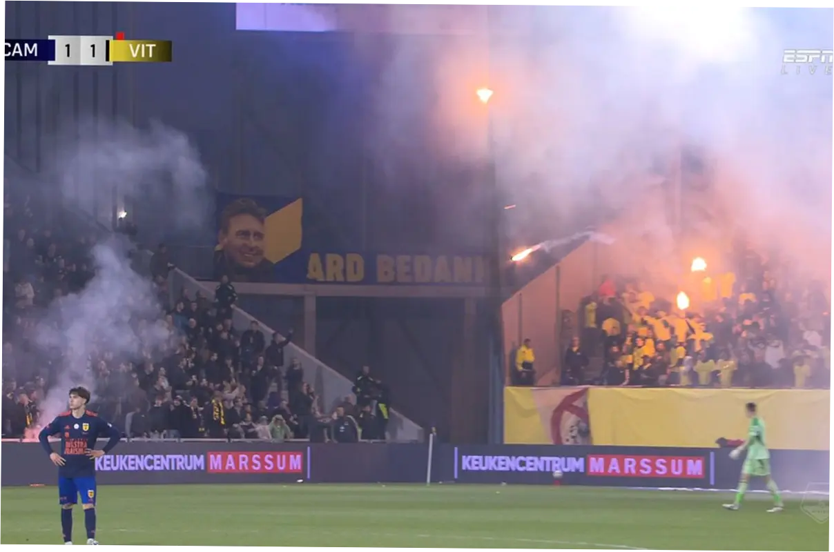 Kekacauan di Stadion: SC Cambuur Menang Setelah Pertandingan Melawan Vitesse Berakhir Ricuh