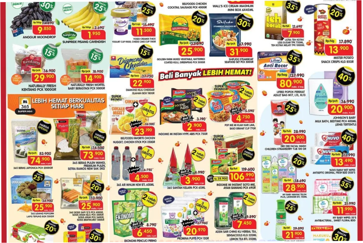 Promo Superindo Hari Ini: Diskon Menarik untuk Berbagai Produk