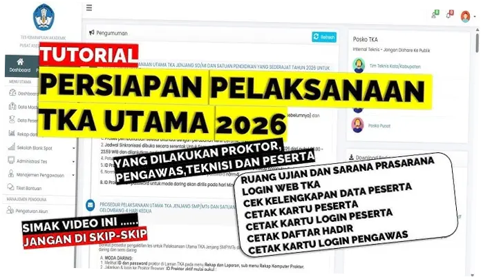 TKA: Persiapan dan Pelaksanaan yang Optimal untuk Meningkatkan Kualitas Pendidikan