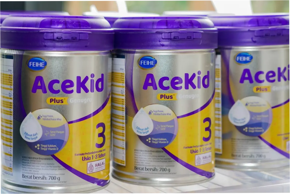 AceKid Luncurkan Standar Baru Susu Formula Anak dengan Natural Whole Milk