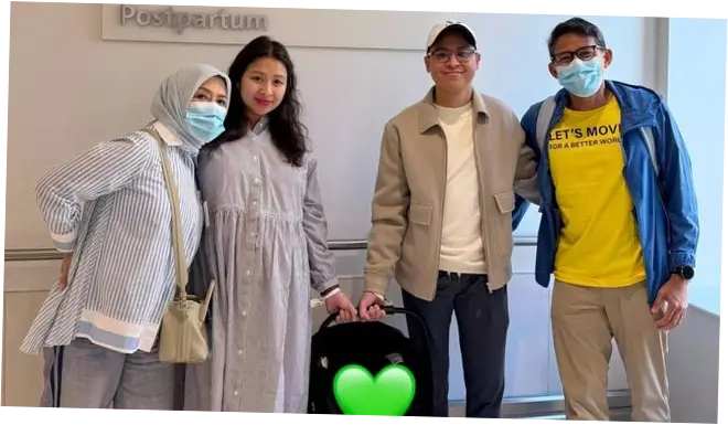 Cucu Pertama Lahir, Sandiaga Uno Kehilangan Kata-Kata, Campur Aduk