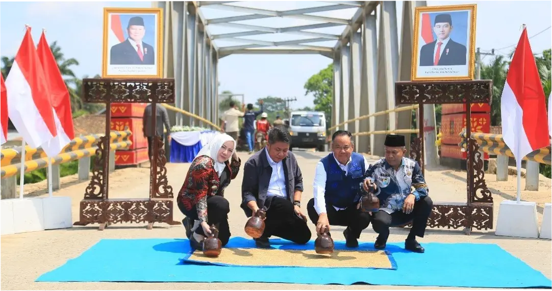 Gubernur Herman Deru Resmikan 17 Jembatan di Sumsel, Dongkrak Pertumbuhan Ekonomi