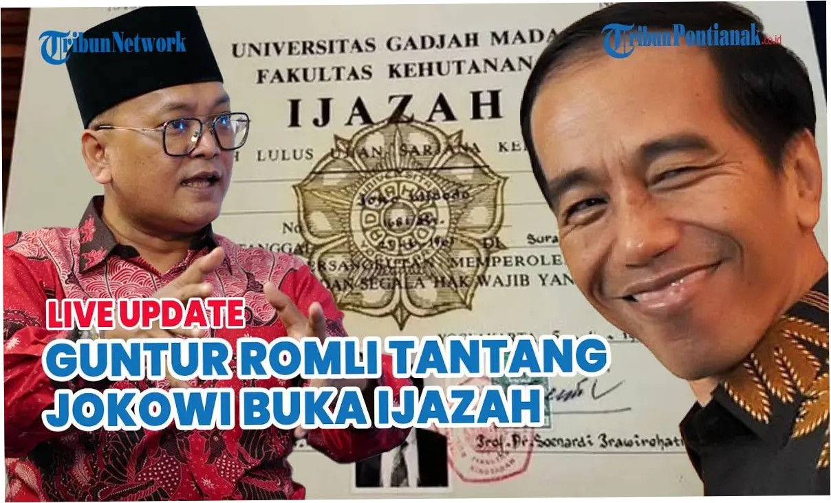 Guntur Romli Duga Isu Ijazah Palsu Jokowi, untuk Menutupi Kasus Korupsi