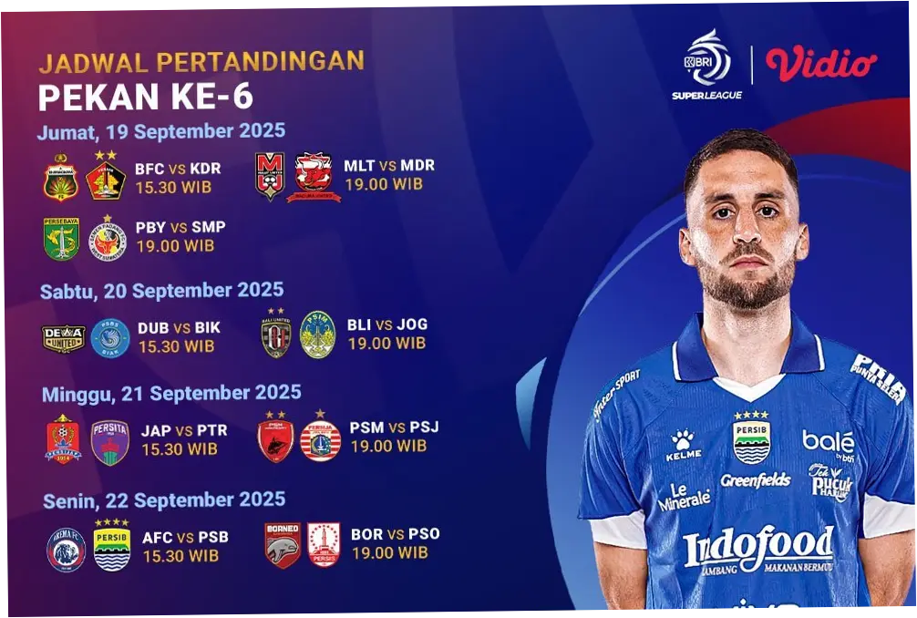 Jadwal Super League Hari Ini: Borneo FC vs Persita Tangerang, Wajib Menang