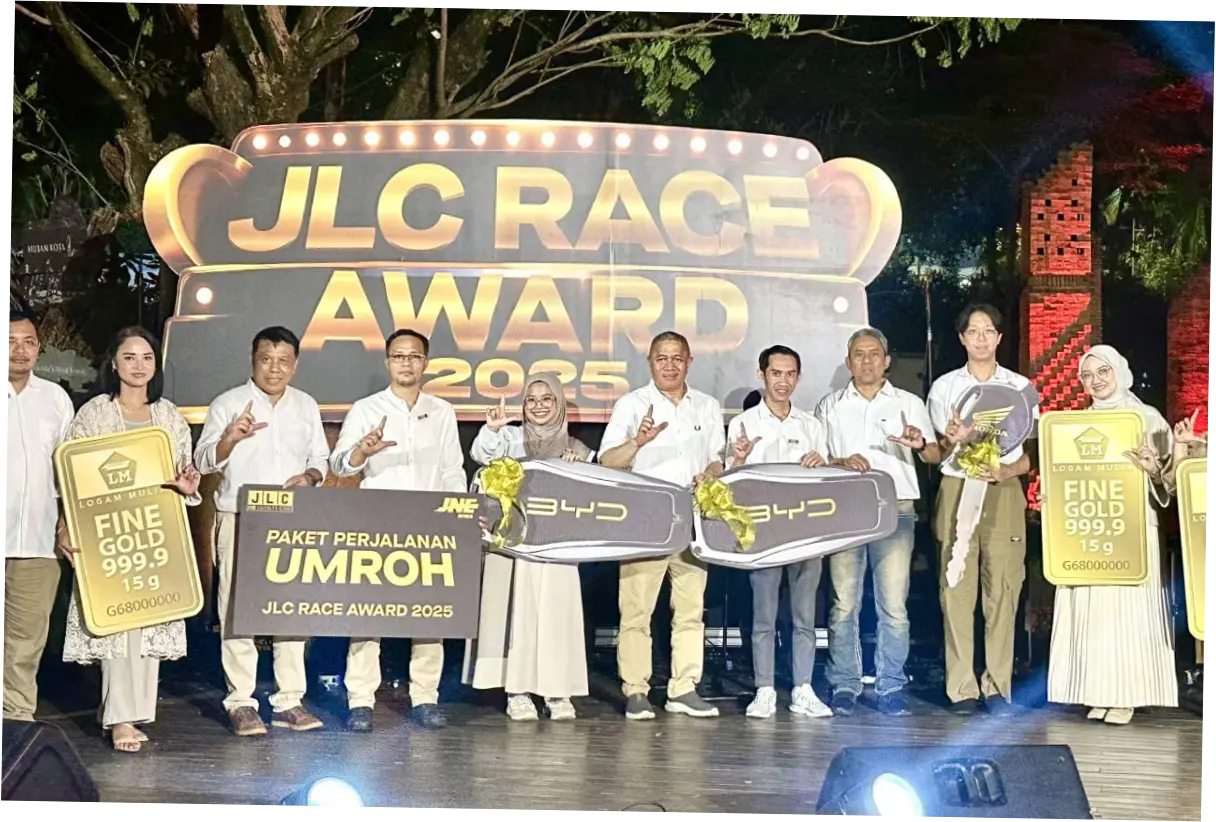 JNE Dukung Pertumbuhan Pelaku UMKM di Indonesia melalui JLC Race Award 2025