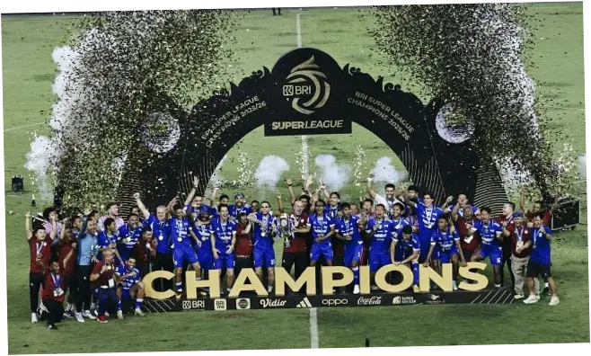 Juara Super League 2025/26, Persib Bandung Cetak Rekor di Luar Nalar