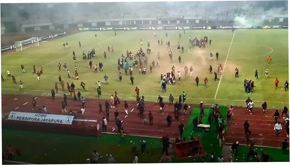 Kerusuhan di Stadion Lukas Enembe Jayapura: 41 Orang Ditangkap, 15 Tersangka