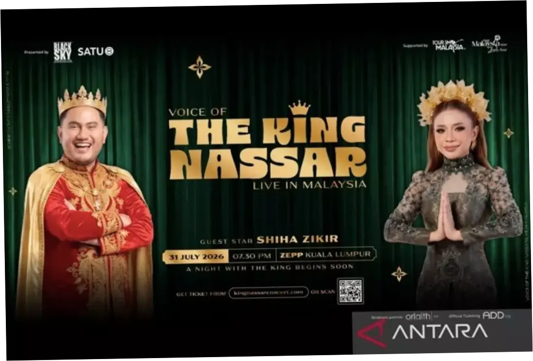 King Nassar Konser di Malaysia Juli 2026, Spektakuler dan Penuh Energi Tinggi