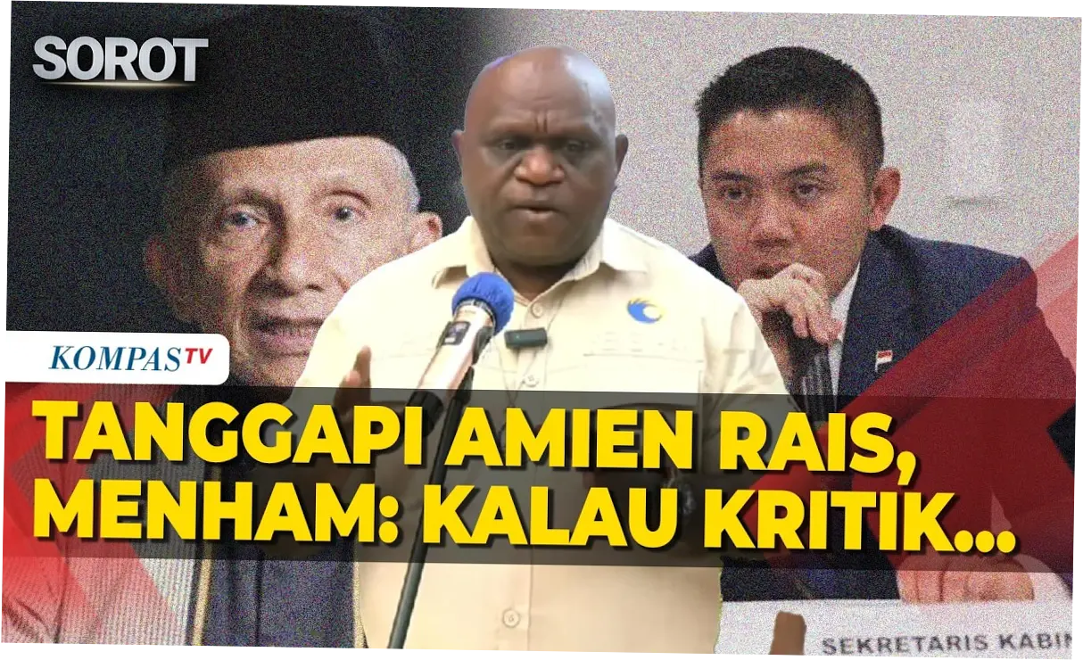 Natalius Pigai Soal Amien Rais Bicara Seskab Teddy, Diduga Melanggar HAM