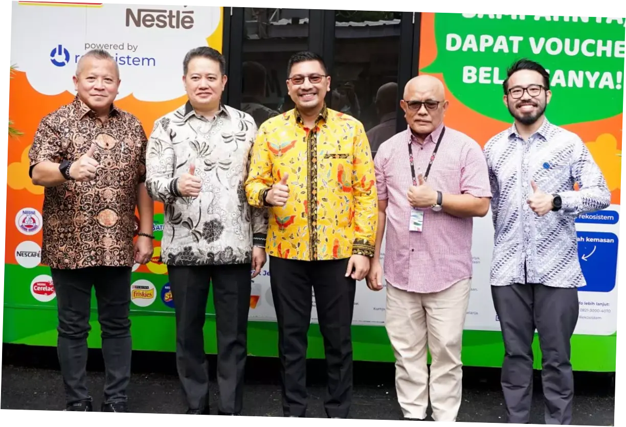 Nestle Indonesia Gandeng Alfamart Luncurkan Waste Station di Jakarta, Bandung, dan Bali