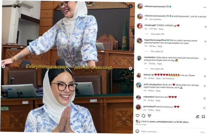 Nikita Mirzani Rayakan Iduladha 2026 di Tahanan, Semuanya Berhenti