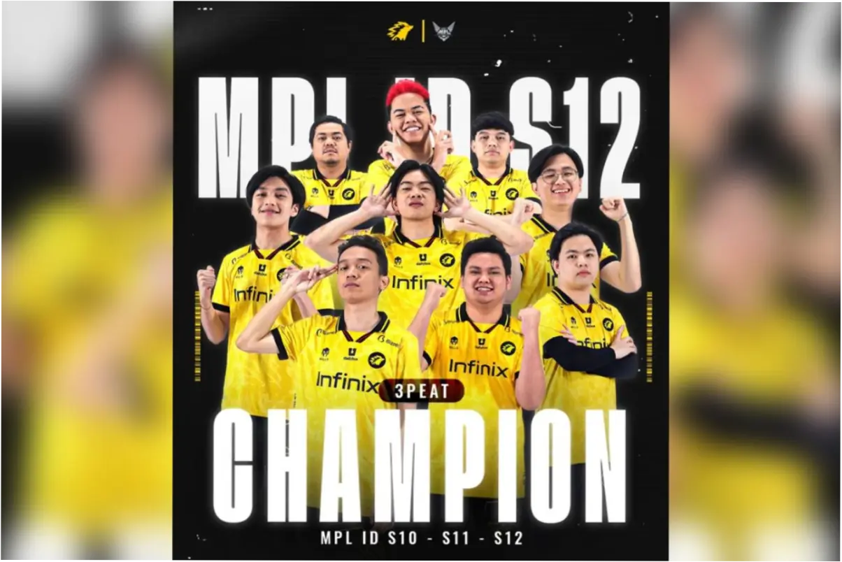 Onic Esports Dinobatkan sebagai Juara Regular Season MPL ID S17