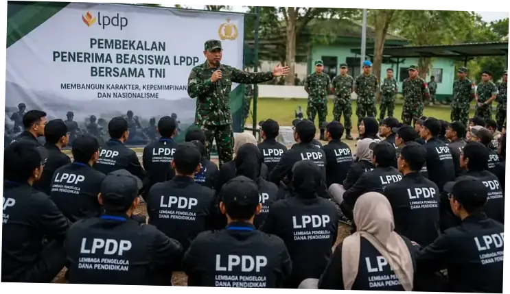 Pembekalan LPDP Libatkan TNI, Tingkatkan Nasionalisme dan Disiplin