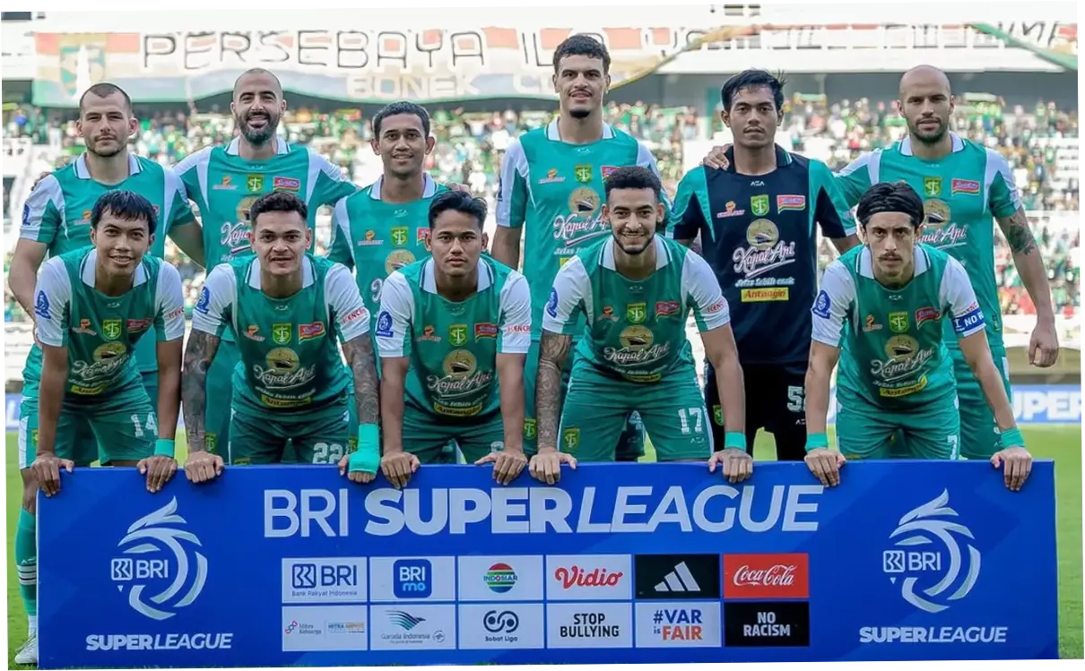 Persebaya Surabaya Menang Telak 4-0 atas PSBS Biak di Super League