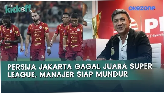 Persija Jakarta Gagal Juara Super League, Ardhi Tjahjoko: Kurang Striker Tajam