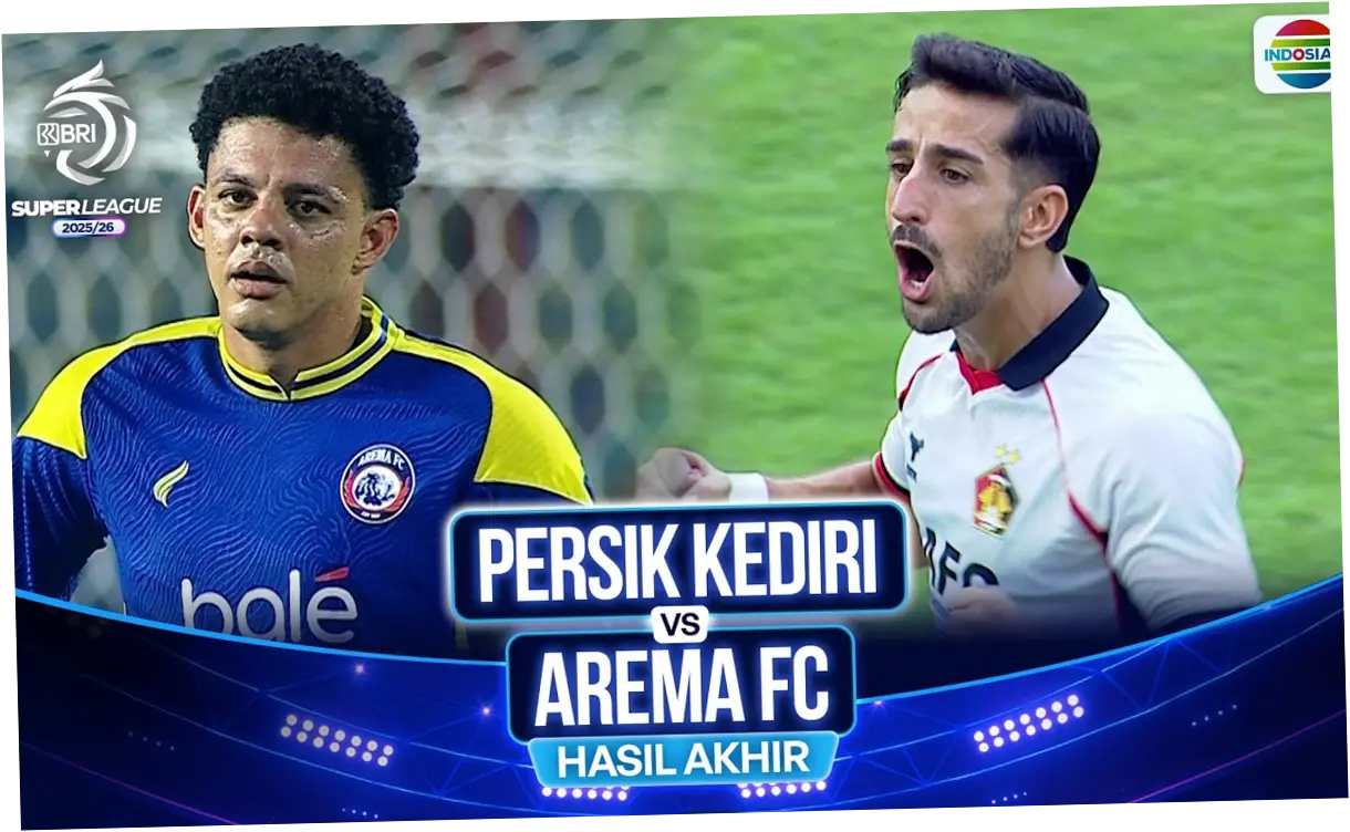 Persik Kediri vs Arema FC: 3 Fakta Menarik dari Pertandingan