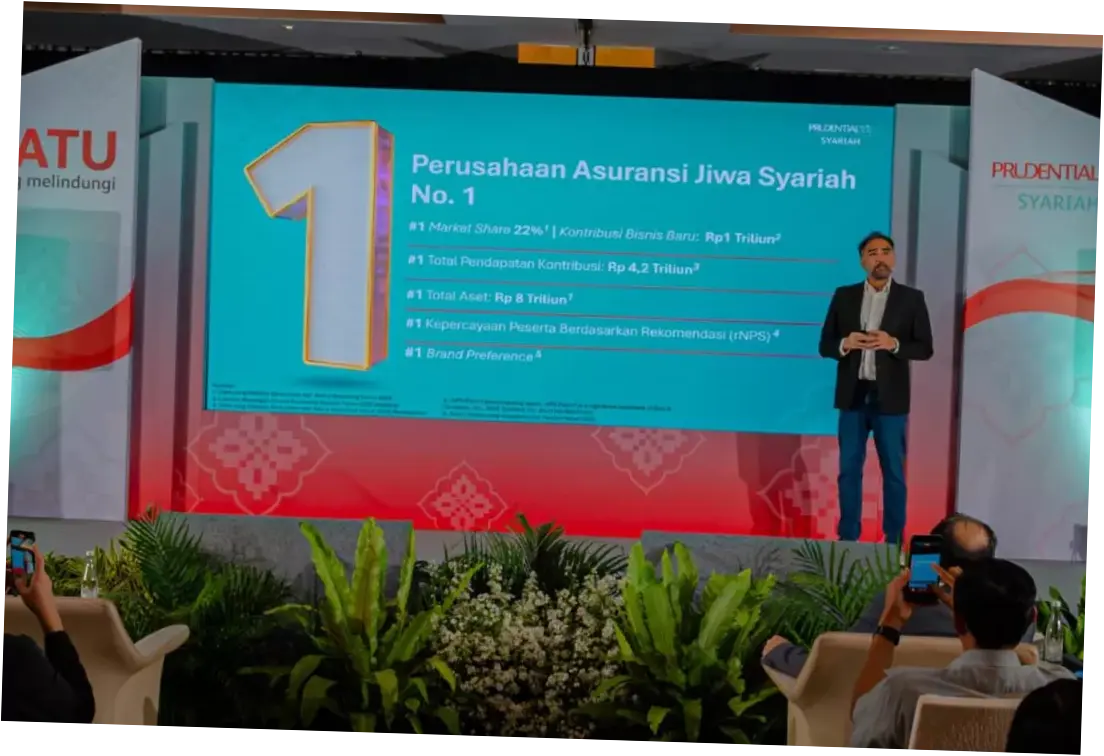 Prudential Syariah Raih Posisi Pertama Asuransi Jiwa di Indonesia pada 2025