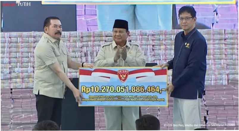 Satgas PKH Serahkan Rp 10 T ke Kas Negara dan Kuasai Kembali 2,37 Juta Hektare Hutan