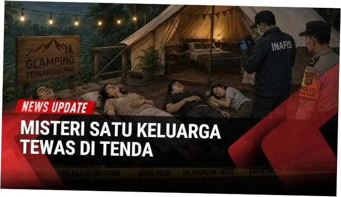Sekeluarga Meninggal saat Camping di Temanggung, Badan Geologi: Tak Ada Gas Vulkanik