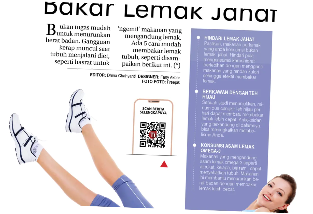 3 Langkah Efektif Membakar Lemak dan Mencegah Perut Buncit