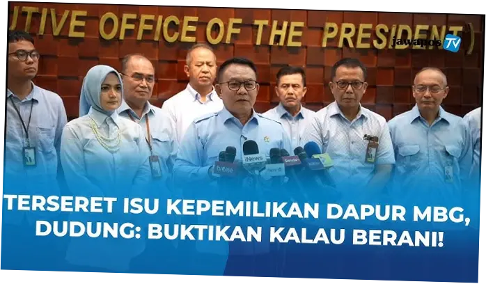Dudung Bantah Keterlibatan Dapur MBG, Meski Mengaku Komunikasi dengan Dadan Hindayana