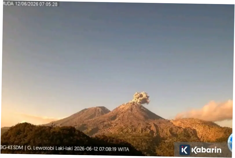 Gunung Dukono, Ibu, dan Lewotobi Laki-laki Meletus Hampir Bersamaan, Warga Waspada