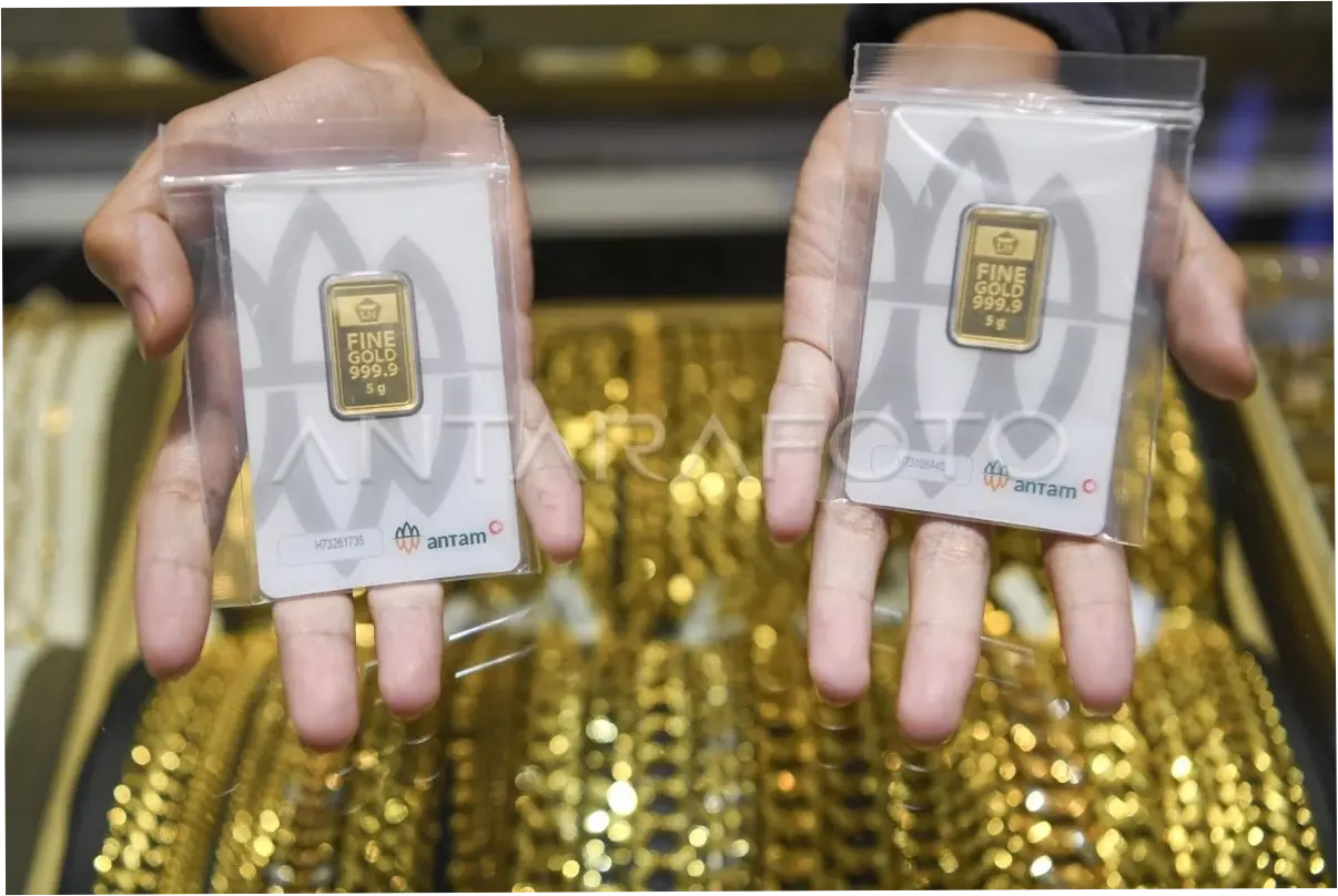 Harga Emas Antam Hari Ini Turun Drastis, Rugi Kalau Tidak Beli