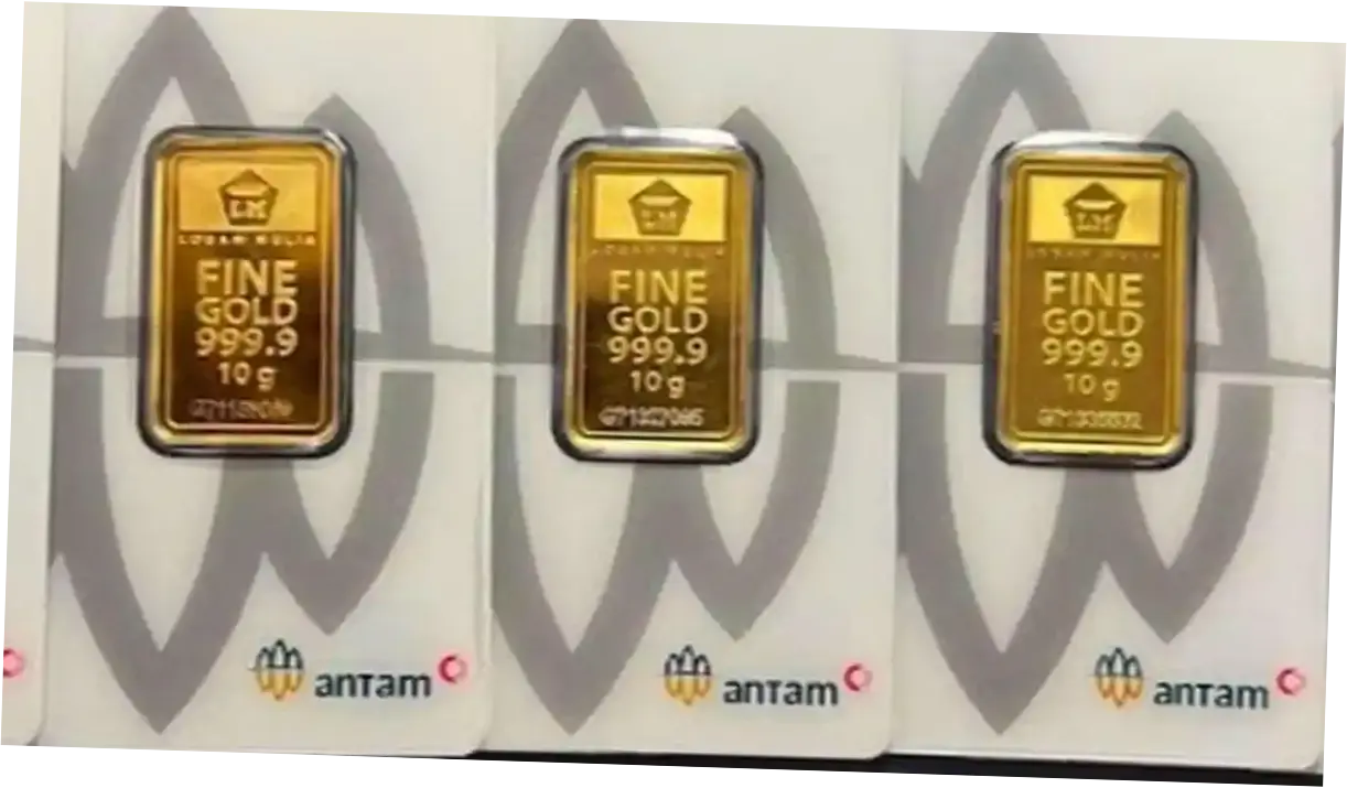Harga Emas Antam Hari Ini Turun Lagi, Kesempatan Beli Banyak