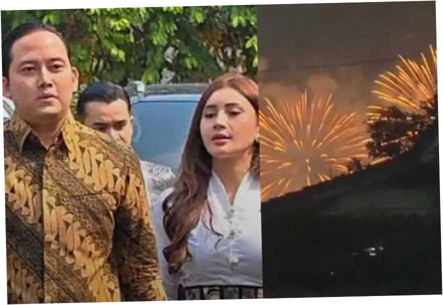 Kembang Api Prewedding di Candi Prambanan Bikin Heboh Warga