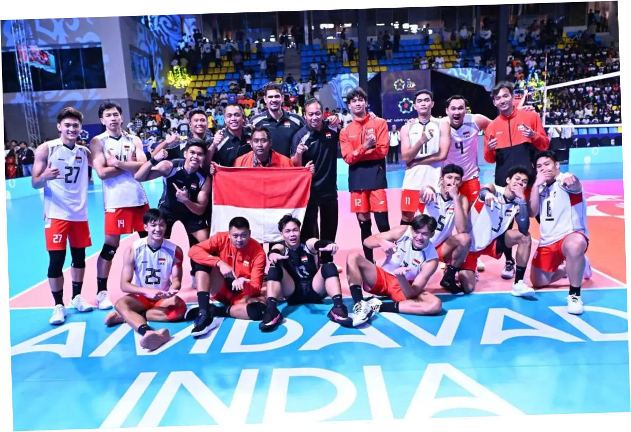 Lolos Final AVC Mens Cup 2026, Timnas Voli Putra Indonesia Naik ke Posisi 48 Ranking FIVB