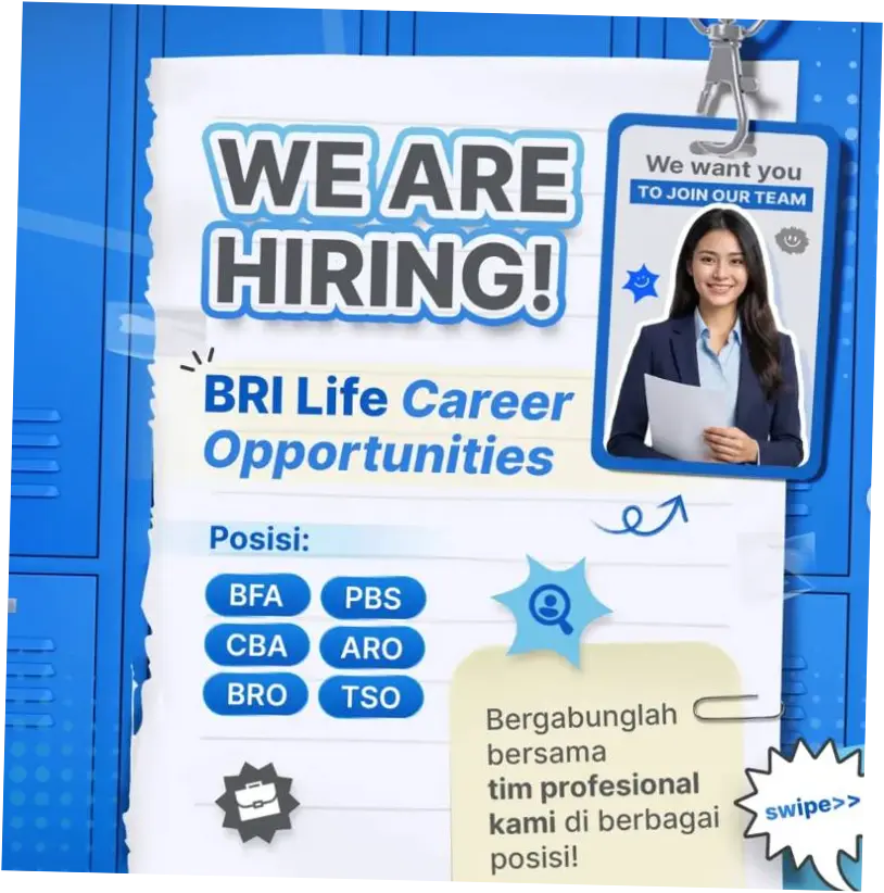 Lowongan Kerja di BRI Life, Ada 6 Posisi untuk Lulusan D3 hingga S1