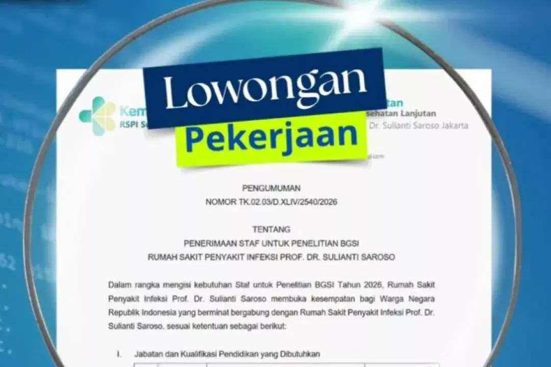 Lowongan Kerja di RSPI Sulianti Saroso Juni 2026, Posisi Project Manager