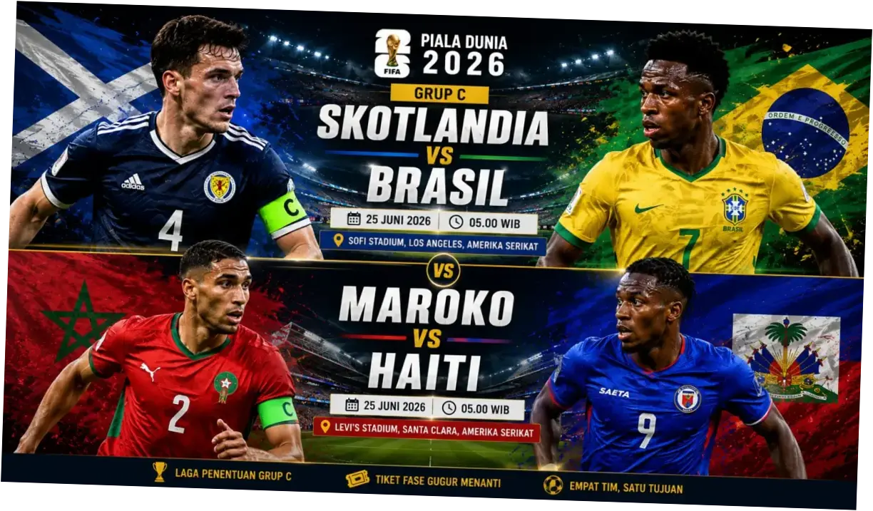 Piala Dunia 2026: Maroko Incar Kemenangan atas Haiti