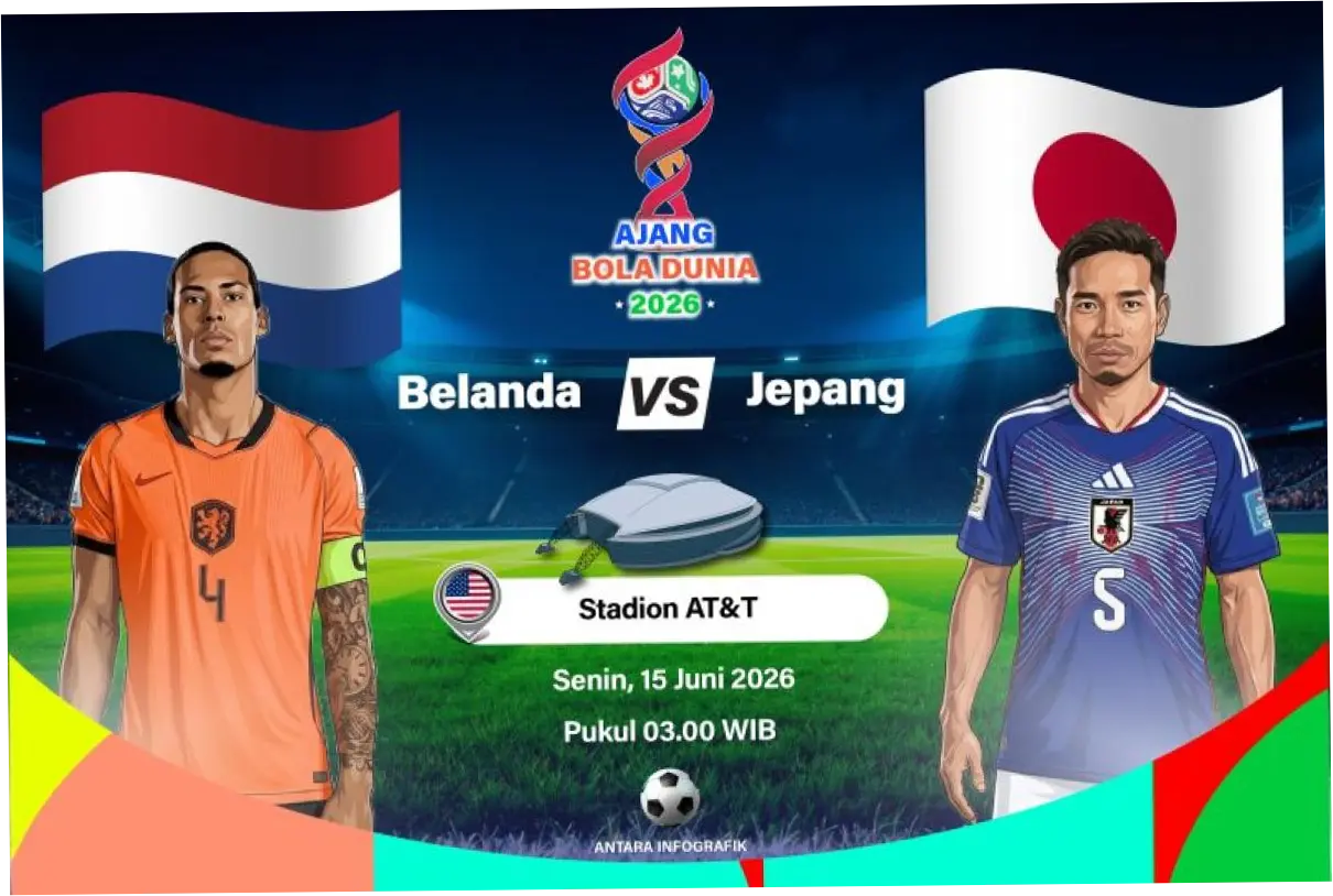 Piala Dunia 2026: Pertandingan Belanda vs Jepang Malam Ini, Siapa yang Akan Menang?
