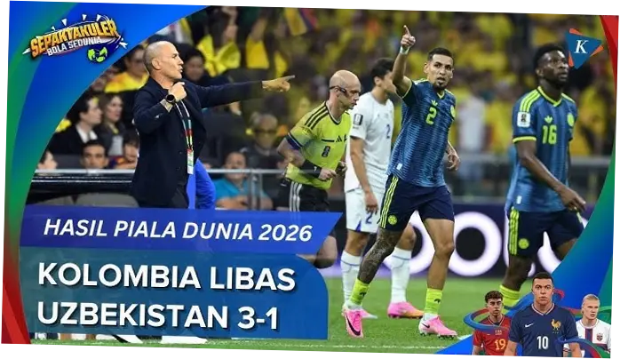 Piala Dunia 2026: Uzbekistan vs Kolombia, Momen Bersejarah bagi Timnas Uzbekistan