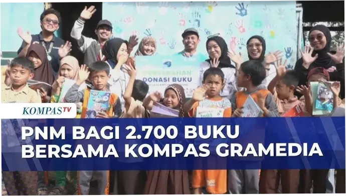 PNM Bagikan 2.700 Buku Anak ke 27 Sekolah Pedalaman dalam Rangka HUT ke-27