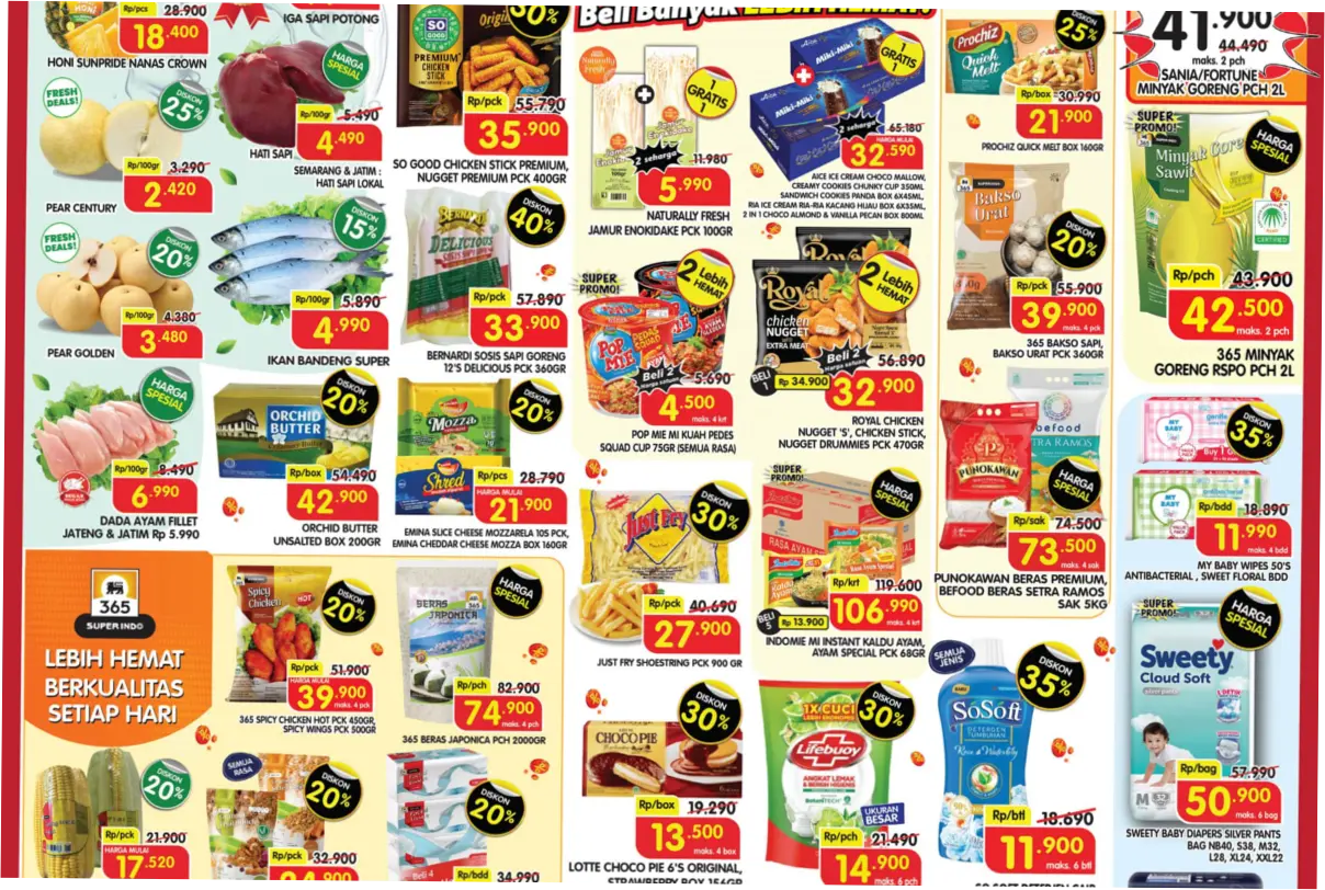 Promo Super Indo Hari Ini, Harga Turun Gila-gilaan