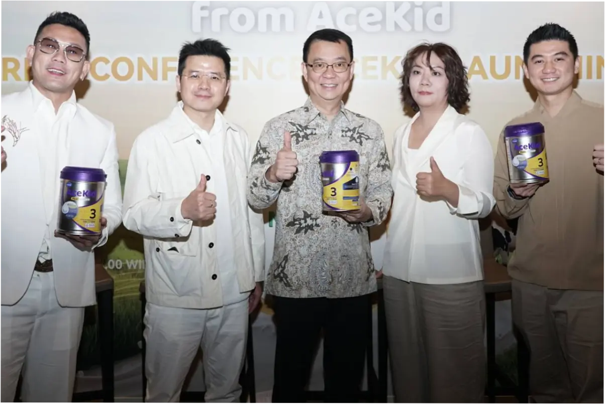 Resmi Diluncurkan di Indonesia, Susu Formula AceKid Usung Transparansi Nutrisi Anak
