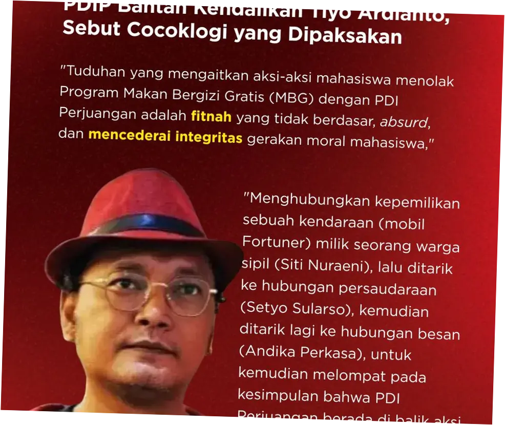 Tuduhan BEM Bersatu Terhadap PDIP: Logika Sesat Pikir?