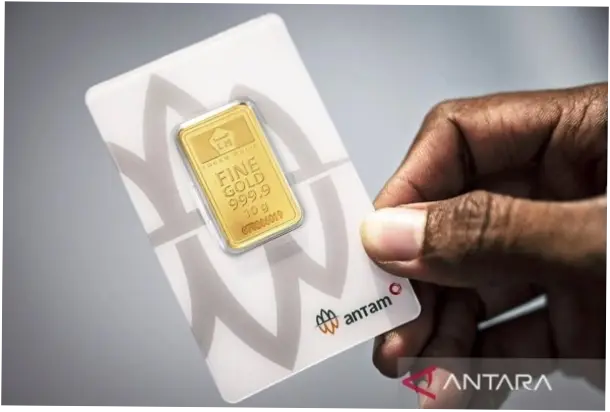 Turun Drastis! Harga Emas Antam Hari Ini Anjlok Jadi Rp 2,6 Juta