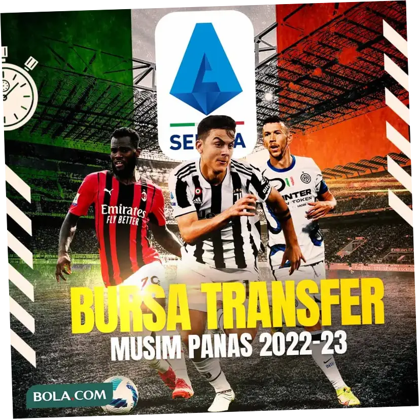 3 Bursa Transfer Liga Italia: Bek Muda ke AC Milan, Lazio Kejar Pemain Bayern Muenchen