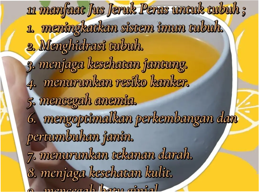3 Manfaat Rutin Minum Jeruk Peras Tanpa Gula, Ampuh Mendukung Kesehatan Jantung
