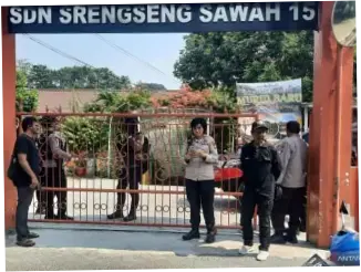 5 Fakta Teror Bom di SDN Srengseng Sawah Jagakarsa Jaksel saat Hari Pertama Sekolah