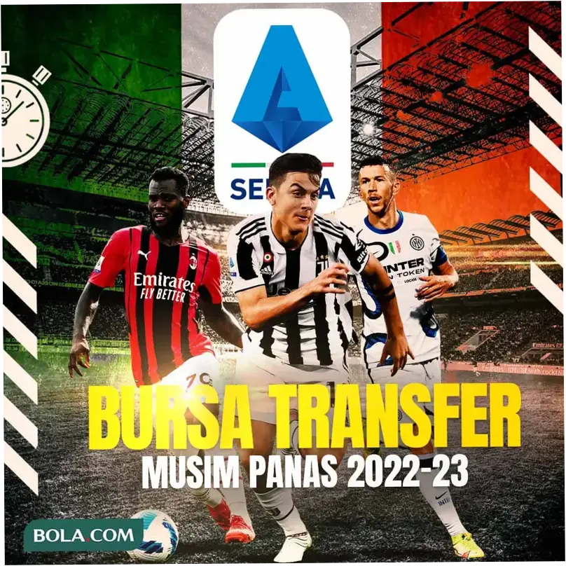 Bursa Transfer Liga Italia: Inter Milan Lepas Bek, AC Milan Incar Pemain Lazio