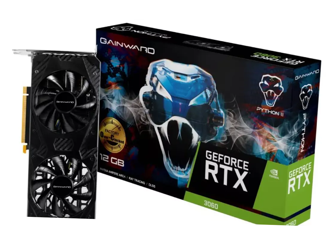 Gainward Rilis Kartu Grafis Nvidia GeForce RTX 3060 Python II OC, Usung VRAM 12 GB