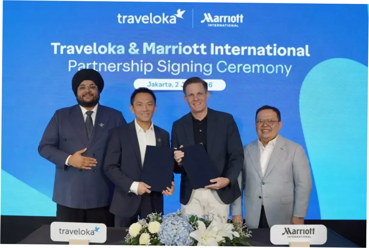 Gandeng Marriott International, Traveloka Memperluas Akses Pemesanan Hotel di Asia Tenggara