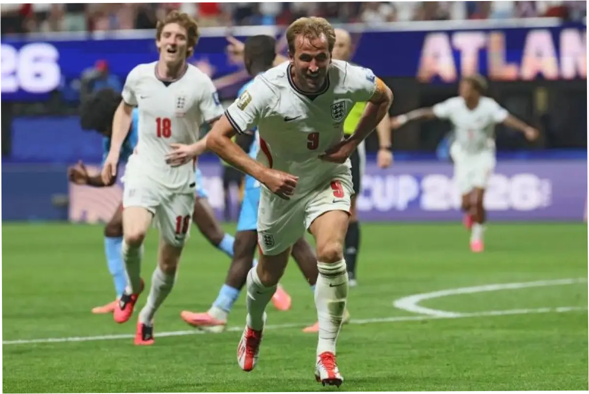 Inggris vs Kongo: Harry Kane Menggila, The Three Lions Menang di Piala Dunia 2026