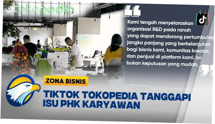 Isu PHK TikTok dan Tokopedia, Kemnaker Turun Tangan